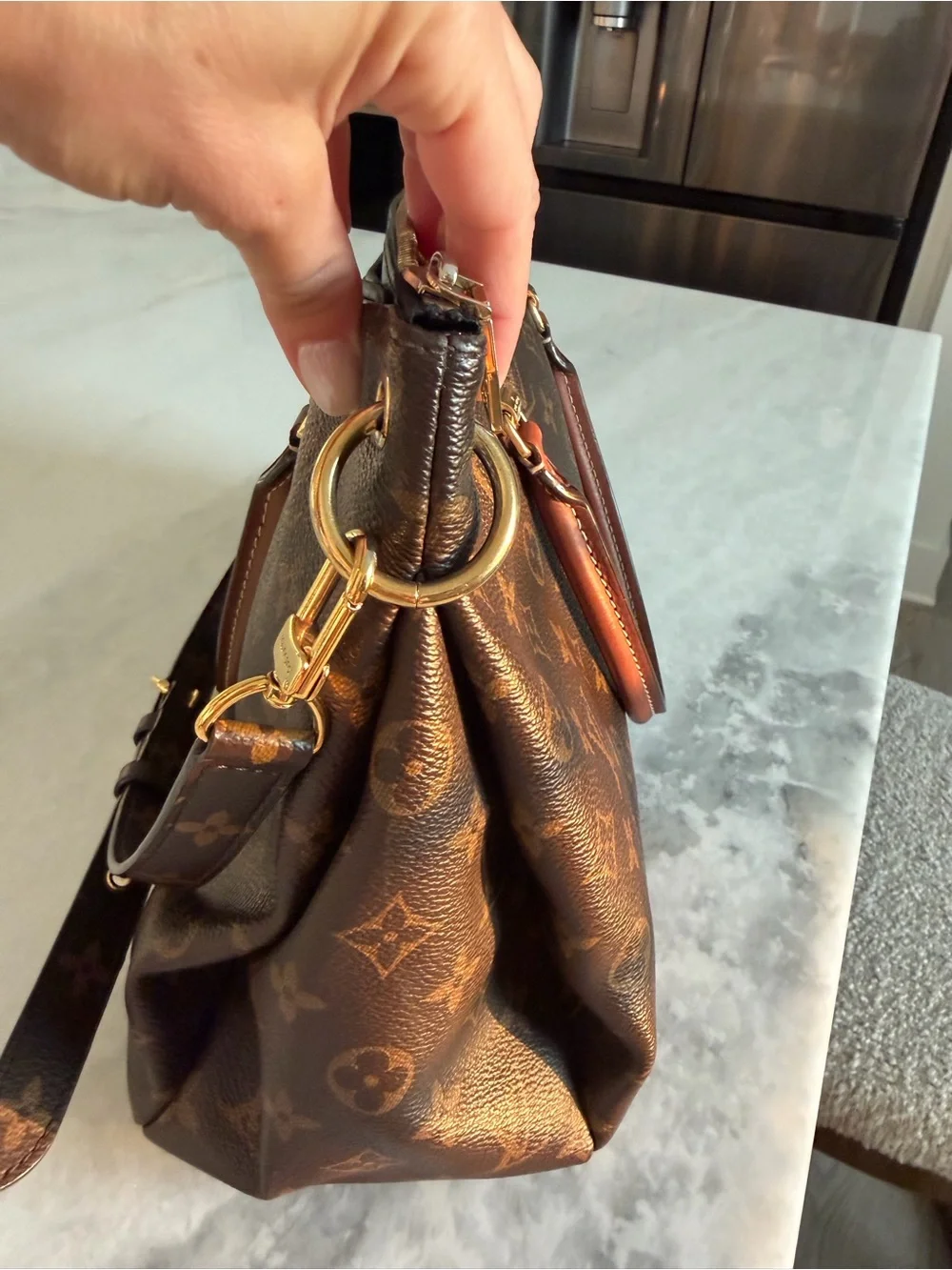 Authentic Louis Vuitton Pallas BB - Medium size